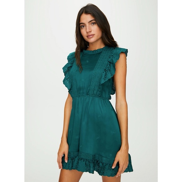 NWT Sunday Best Bibi Dress - Marine Aqua - Picture 1 of 6